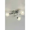 BHS Lighting Eliza Flush Ceiling Light For Unisex