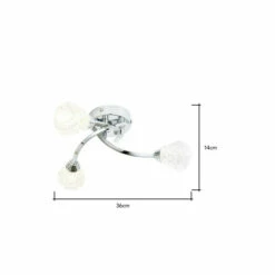 BHS Lighting Eliza Flush Ceiling Light For Unisex -BHS Lighting Sales Store unnamed file 2353