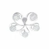BHS Lighting Large Orianna Flush Ceiling Light For Unisex
