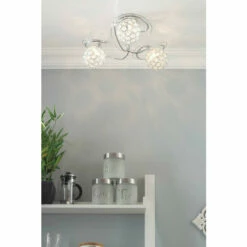 BHS Lighting Large Orianna Flush Ceiling Light For Unisex -BHS Lighting Sales Store unnamed file 2399