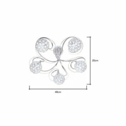 BHS Lighting Large Orianna Flush Ceiling Light For Unisex -BHS Lighting Sales Store unnamed file 2400