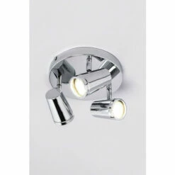 BHS Lighting Freda Plate Spotlight Ceiling Light For Unisex