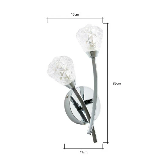 BHS Lighting Eliza Wall Light For Unisex 5 BHS Lighting Eliza Wall Light For Unisex - Image 5