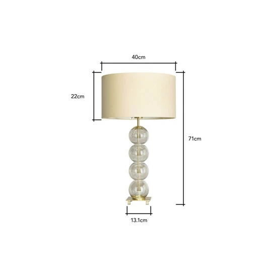 BHS Lighting Metro Stack Table Lamp For Unisex 6 BHS Lighting Metro Stack Table Lamp For Unisex - Image 6