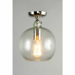 BHS Lighting Alfie Bobble Glass Flush Ceiling Light For Unisex -BHS Lighting Sales Store unnamed file 2457