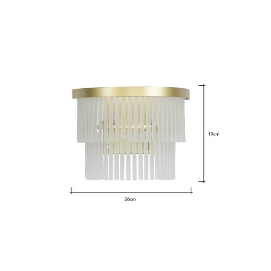 BHS Lighting Aubrey Wall Light For Unisex 5 BHS Lighting Aubrey Wall Light For Unisex - Image 5