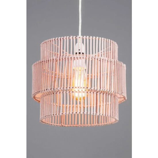 BHS Lighting Rattan Easy Fit Light Shade For Unisex 1 BHS Lighting Rattan Easy Fit Light Shade For Unisex