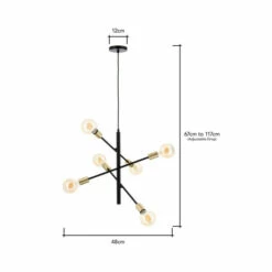 BHS Lighting Calvet Pendant Ceiling Light For Unisex -BHS Lighting Sales Store unnamed file 2498