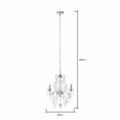 BHS Lighting Annalee Small Chandelier For Unisex -BHS Lighting Sales Store unnamed file 2513