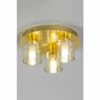 BHS Lighting Noah Flush Ceiling Light For Unisex