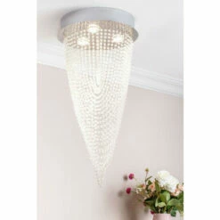BHS Lighting Medium Valerie Flush Ceiling Light For Unisex -BHS Lighting Sales Store unnamed file 2542