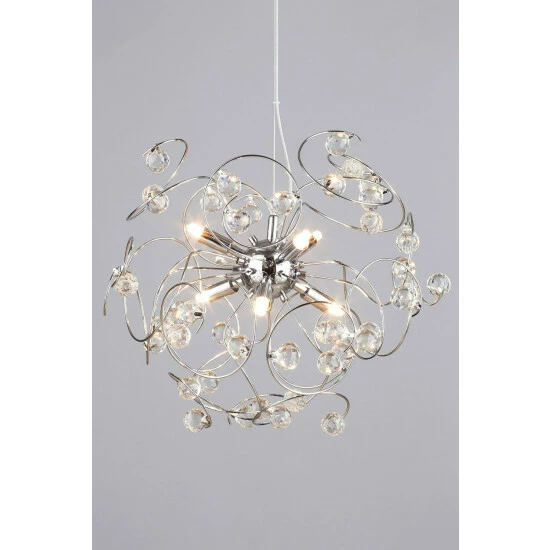 BHS Lighting Lila Sputnik Pendant Ceiling Light For Unisex 1 BHS Lighting Lila Sputnik Pendant Ceiling Light For Unisex