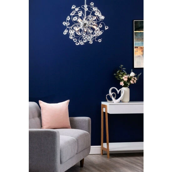 BHS Lighting Lila Sputnik Pendant Ceiling Light For Unisex 5 BHS Lighting Lila Sputnik Pendant Ceiling Light For Unisex - Image 5