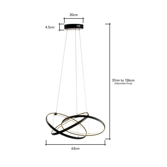 BHS Lighting Sola Pendant Ceiling Light For Unisex 6 BHS Lighting Sola Pendant Ceiling Light For Unisex - Image 6
