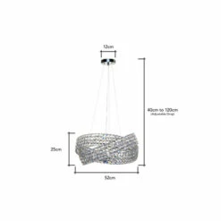 BHS Lighting Cypress Pendant Ceiling Light For Unisex -BHS Lighting Sales Store unnamed file 2631