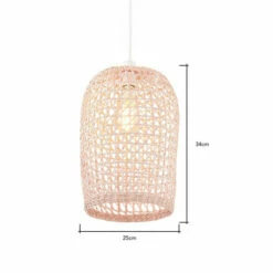BHS Lighting Woven Rattan Easy Fit Light Shade For Unisex 10 BHS Lighting Woven Rattan Easy Fit Light Shade For Unisex -BHS Lighting Sales Store unnamed file 2692