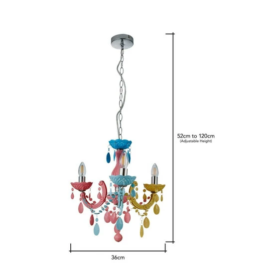 BHS Lighting Glow Marie Funky Chandelier For Unisex 5 BHS Lighting Glow Marie Funky Chandelier For Unisex - Image 5
