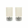 BHS Lighting Pack Of 2 Rowan Table Lamps For Unisex
