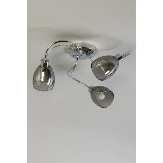 BHS Lighting Arya Semi Flush Ceiling Light For Unisex 2 BHS Lighting Arya Semi Flush Ceiling Light For Unisex - Image 2