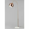 BHS Lighting Benson Curved Floor Lamp For Unisex
