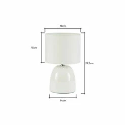 BHS Lighting Pack Of 2 Western Bedside Table Lamps For Unisex -BHS Lighting Sales Store unnamed file 2877