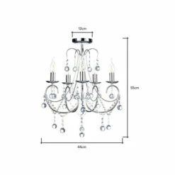 BHS Lighting Sapparia Chandelier For Unisex -BHS Lighting Sales Store unnamed file 2908