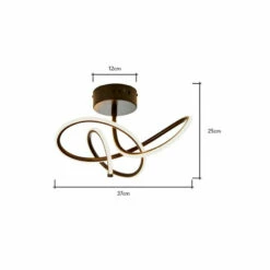 BHS Lighting Glow Whirly Flush Ceiling Light For Unisex -BHS Lighting Sales Store unnamed file 2932