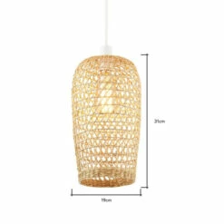 BHS Lighting Small Woven Rattan Easy Fit Light Shade For Unisex 10 BHS Lighting Small Woven Rattan Easy Fit Light Shade For Unisex -BHS Lighting Sales Store unnamed file 2998