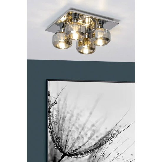 BHS Lighting Allie Flush Ceiling Light For Unisex 4 BHS Lighting Allie Flush Ceiling Light For Unisex - Image 4