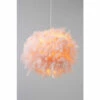 BHS Lighting Glow Feather Easy Fit Light Shade For Unisex