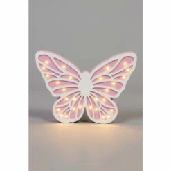 BHS Lighting Glow Butterfly Table Lamp For Unisex