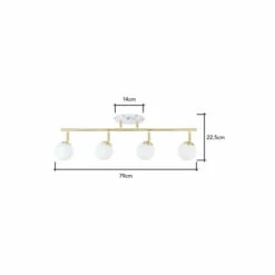 BHS Lighting Lott Spotlight Bar Ceiling Light For Unisex 10 BHS Lighting Lott Spotlight Bar Ceiling Light For Unisex -BHS Lighting Sales Store unnamed file 306