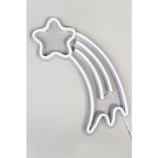 BHS Lighting Glow Shooting Star Neon Wall Light For Unisex 2 BHS Lighting Glow Shooting Star Neon Wall Light For Unisex - Image 2