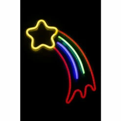 BHS Lighting Glow Shooting Star Neon Wall Light For Unisex 8 BHS Lighting Glow Shooting Star Neon Wall Light For Unisex -BHS Lighting Sales Store unnamed file 310