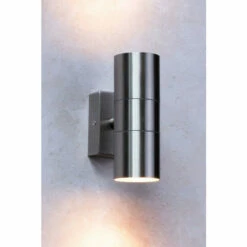 BHS Lighting Steel Jared Up And Down Wall Light For Unisex -BHS Lighting Sales Store unnamed file 3145