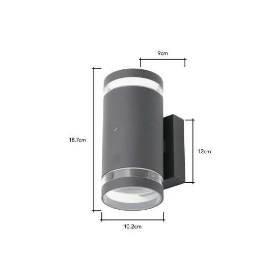 BHS Lighting Cinder Up And Down Wall Light For Unisex 5 BHS Lighting Cinder Up And Down Wall Light For Unisex - Image 5