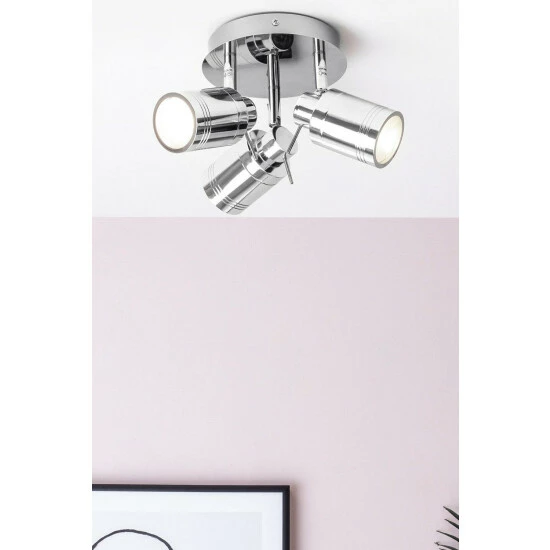 BHS Lighting Hector Plate Spotlight Ceiling Light For Unisex 4 BHS Lighting Hector Plate Spotlight Ceiling Light For Unisex - Image 4