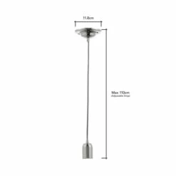 BHS Lighting Herringbone Cable Kit Pendant Ceiling Light For Unisex -BHS Lighting Sales Store unnamed file 3306