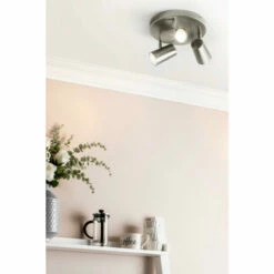 BHS Lighting Barley Spotlight Plate Ceiling Light For Unisex -BHS Lighting Sales Store unnamed file 3482