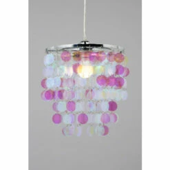 BHS Lighting Glow Iridescent Easy Fit Light Shade For Unisex