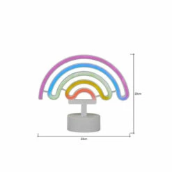 BHS Lighting Glow Rainbow Neon Table Lamp For Unisex -BHS Lighting Sales Store unnamed file 3575