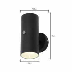 BHS Lighting Grant Up And Down Wall Light With Sensor For Unisex -BHS Lighting Sales Store unnamed file 3682