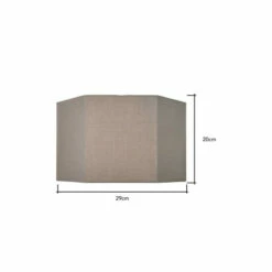 BHS Lighting Glow Hexagon Easy Fit Light Shade For Unisex -BHS Lighting Sales Store unnamed file 3718