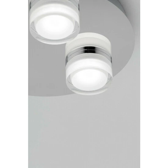 BHS Lighting Brooke Plate Spotlight Ceiling Light For Unisex 3 BHS Lighting Brooke Plate Spotlight Ceiling Light For Unisex - Image 3