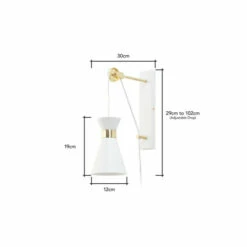 BHS Lighting Olson Wall Light For Unisex -BHS Lighting Sales Store unnamed file 3800