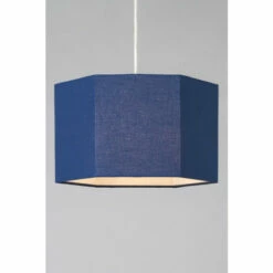 BHS Lighting Glow Hexagon Easy Fit Light Shade For Unisex