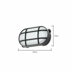 BHS Lighting 8W Oval Jon Wall Light For Unisex -BHS Lighting Sales Store unnamed file 3818