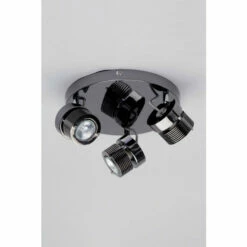 BHS Lighting Large Lucas Plate Spotlight Ceiling Light For Unisex -BHS Lighting Sales Store unnamed file 3894