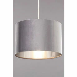 BHS Lighting Velvet Easy Fit Light Shade For Unisex