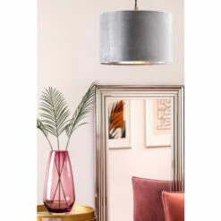 BHS Lighting Velvet Easy Fit Light Shade For Unisex -BHS Lighting Sales Store unnamed file 3921
